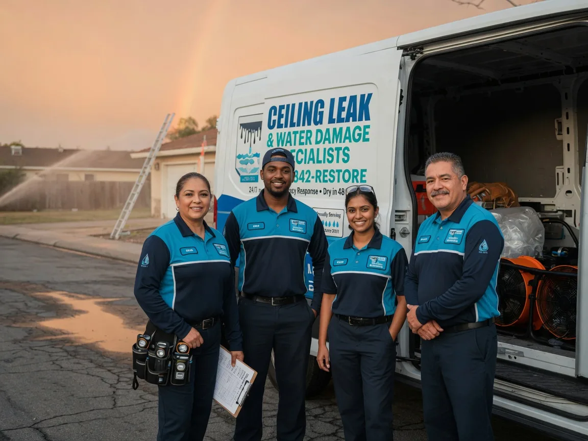 Ceiling Leak Cleanup company in Combined Locks, WI